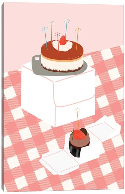 Cakes Canvas Art Print - Cake & Cupcake Art