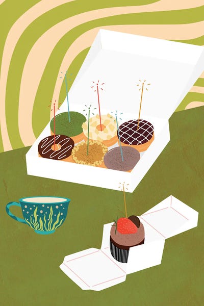 Jania Sharipzhanova: Donut Selection by Jania Sharipzhanova