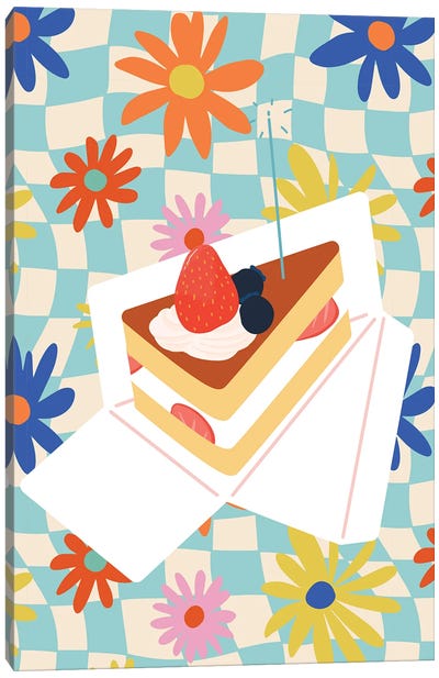 Favorite Cake Canvas Art Print - Cake & Cupcake Art