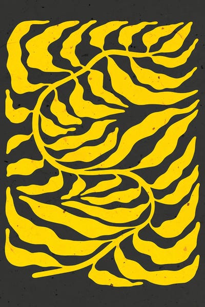 Jania Sharipzhanova: Yellow Leaf by Jania Sharipzhanova