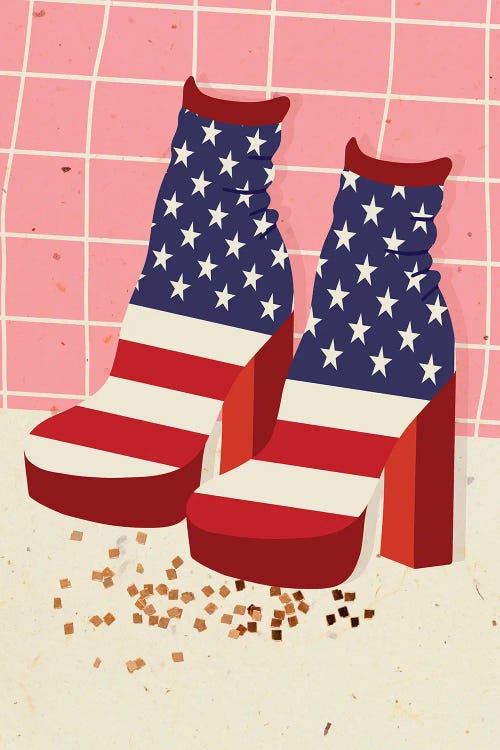 American Flag Platforms