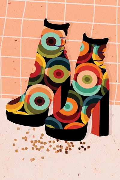 Jania Sharipzhanova: 70s Platforms by Jania Sharipzhanova