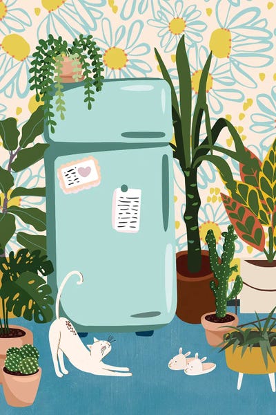 Interiors: Indoor Plants by Jania Sharipzhanova