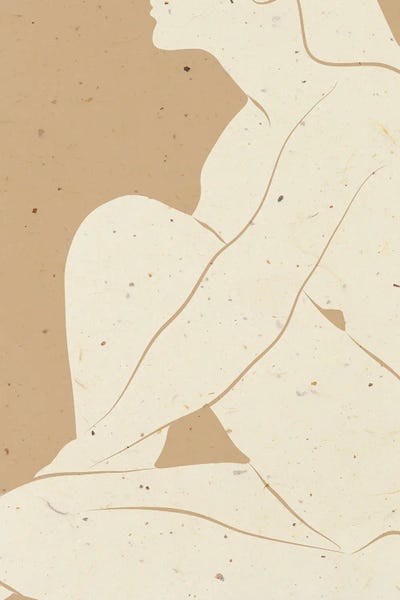 Female Body Art by Jania Sharipzhanova canvas print