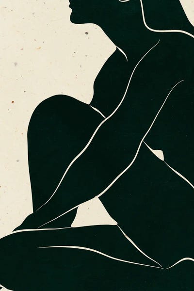 Jania Sharipzhanova: Abstract Woman's Body by Jania Sharipzhanova