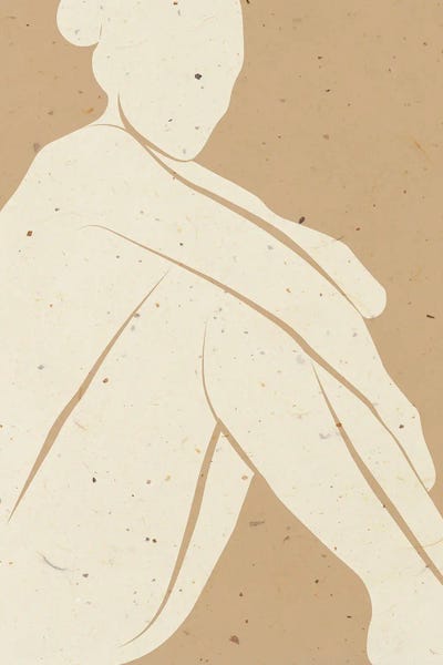 People: Female Body Oatmeal by Jania Sharipzhanova