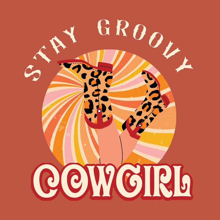 Be Groovy Cowgirl