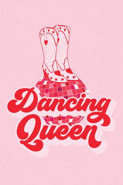 Cowboys & Cowgirls: Dancing Cowgirl by Jania Sharipzhanova