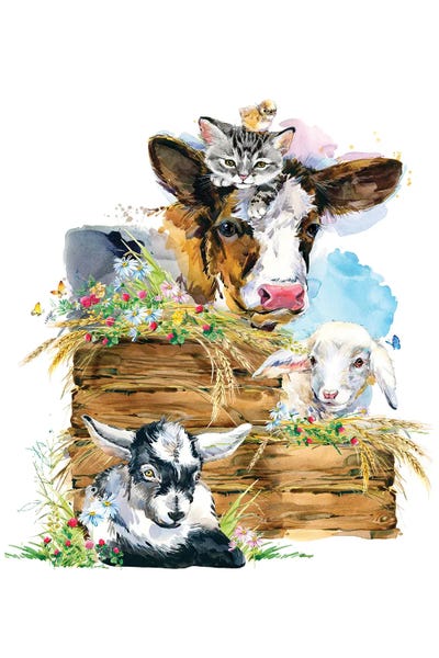Jania Sharipzhanova: Farm Sign by Jania Sharipzhanova