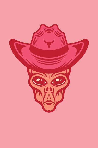 Aliens: Alien Cowgirl by Jania Sharipzhanova