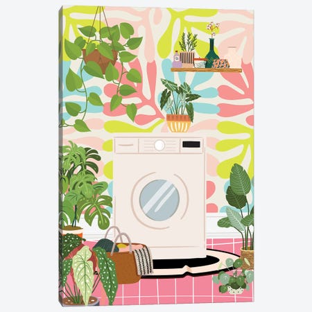 Matisse Laundry Room Canvas Print #SHZ637} by Jania Sharipzhanova Canvas Wall Art