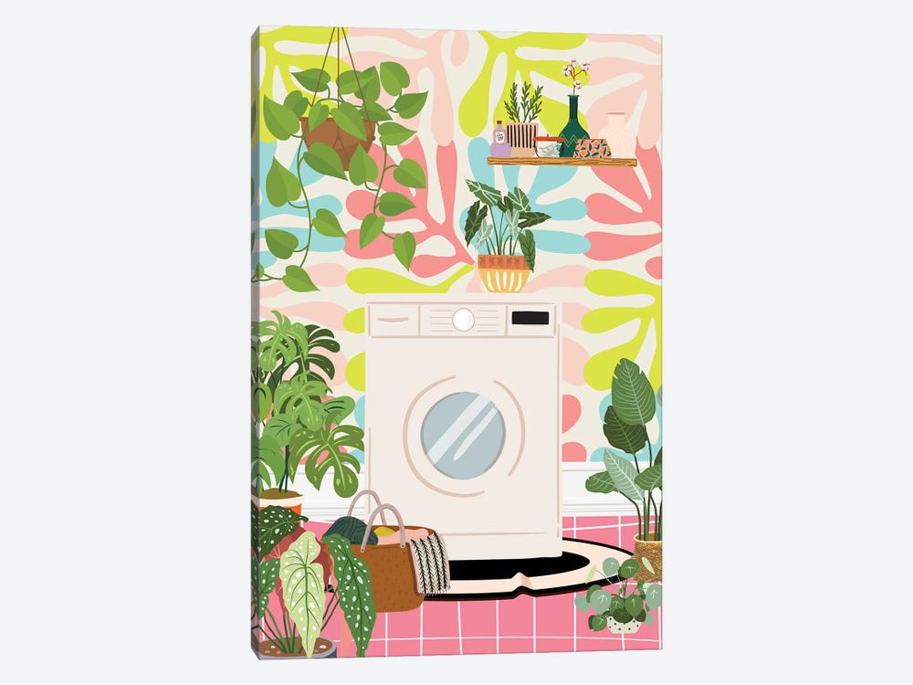 Matisse Laundry Room by Jania Sharipzhanova 1-piece Canvas Artwork