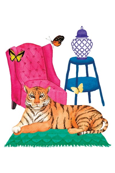 Charming Blue: Urban Jungles by Jania Sharipzhanova