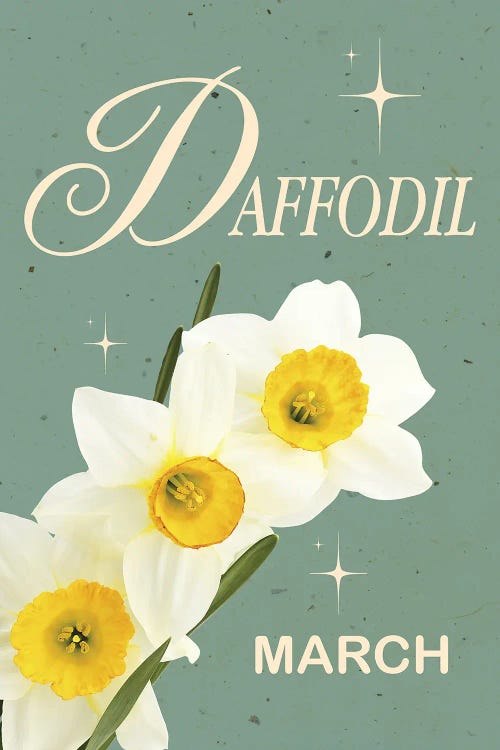 March Birth Flower Daffordil