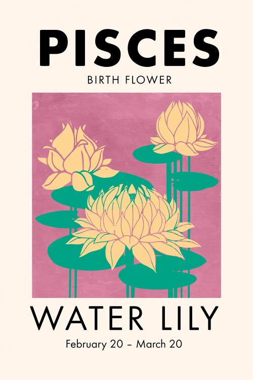 Pisces Birth Flower