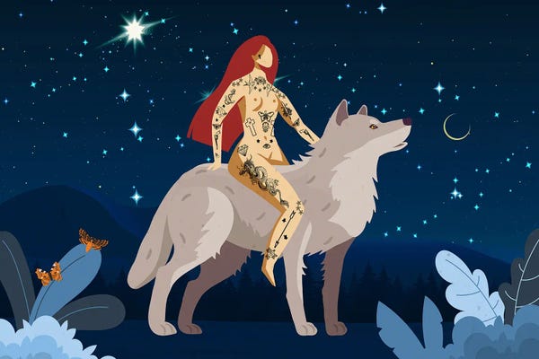 Jania Sharipzhanova: Riding My Werewolf by Jania Sharipzhanova