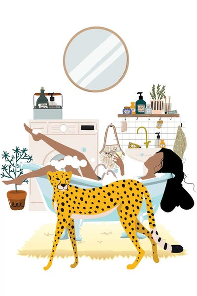 Jania Sharipzhanova: Cheetah Urban Jungles by Jania Sharipzhanova