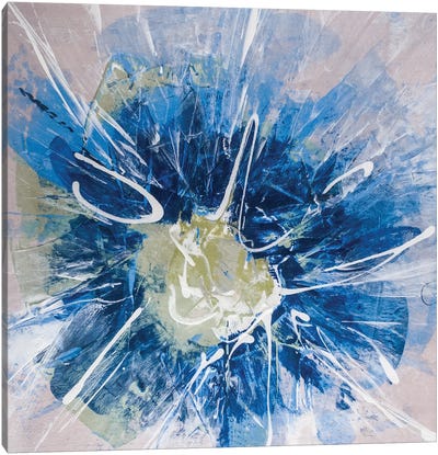 Blossom Blue III Canvas Art Print