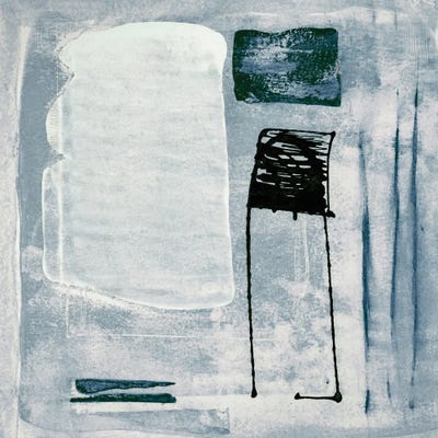 Mozaic XX by Sia Aryai framed canvas print