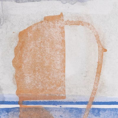 Andante XIII by Sia Aryai framed canvas print