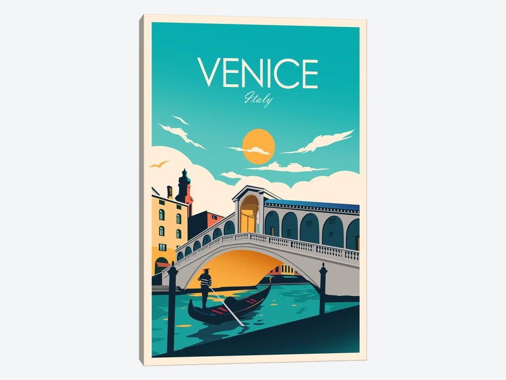 Venice by Studio Inception 1-piece Canvas Wall Art