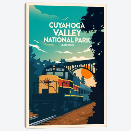 Cuyahoga Valley National Park Canvas Print #SIC10} by Studio Inception Art Print