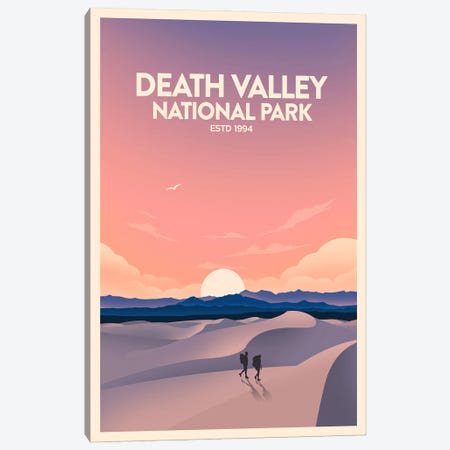 Death Valley National Park Canvas Print #SIC11} by Studio Inception Canvas Art Print