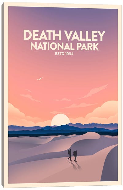 Death Valley National Park Canvas Art Print - Death Valley National Park Art