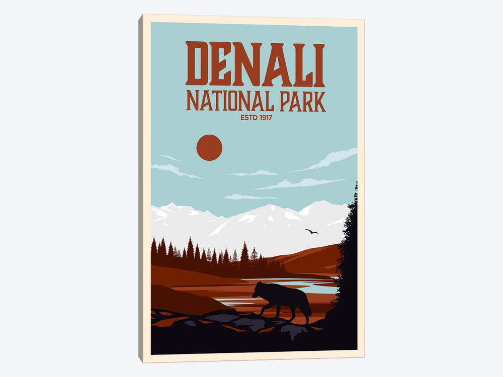 Denali National Park by Studio Inception 1-piece Canvas Wall Art