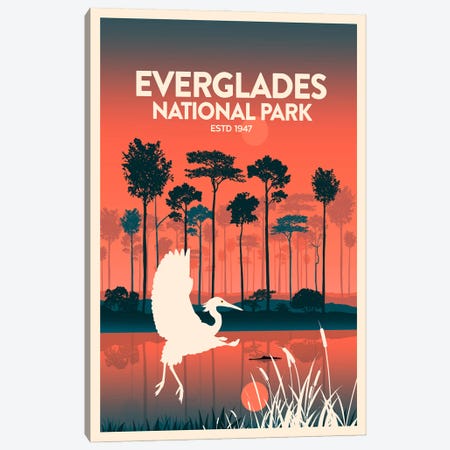 Everglades National Park Canvas Print #SIC13} by Studio Inception Canvas Print
