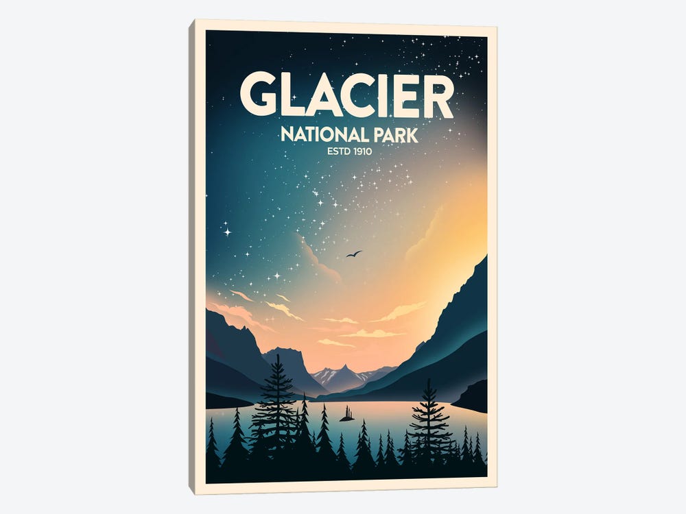 Glacier National Park by Studio Inception 1-piece Canvas Wall Art