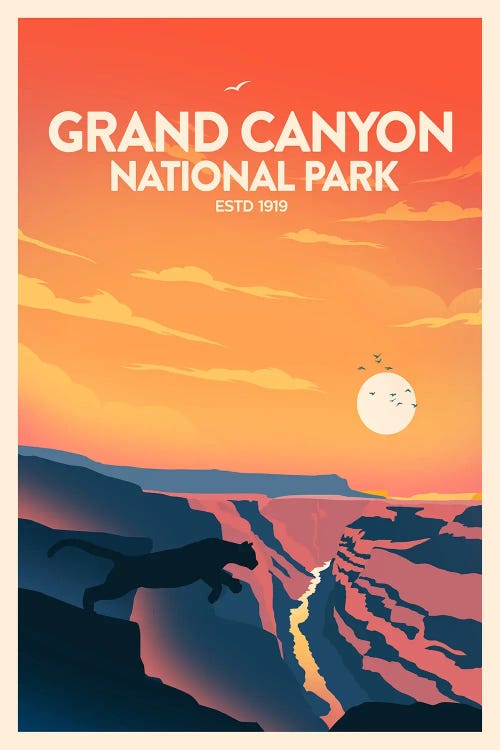 Grand Canyon National Park by Studio Inception wall art