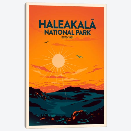 Haleakala National Park Canvas Print #SIC19} by Studio Inception Art Print