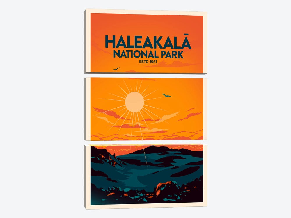 Haleakala National Park by Studio Inception 3-piece Art Print