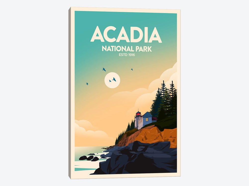 Acadia National Park by Studio Inception 1-piece Canvas Art Print