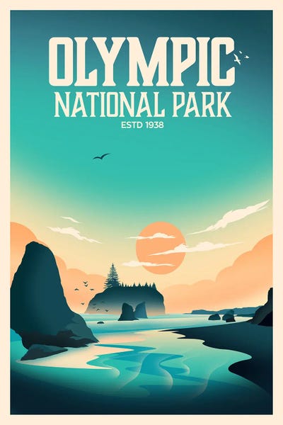 Rocky Beaches: Olympic National Park by Studio Inception