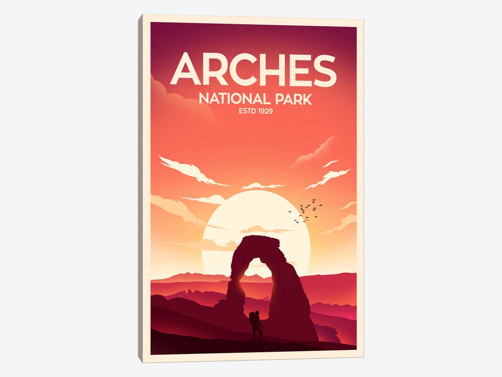 Arches National Park by Studio Inception 1-piece Canvas Wall Art