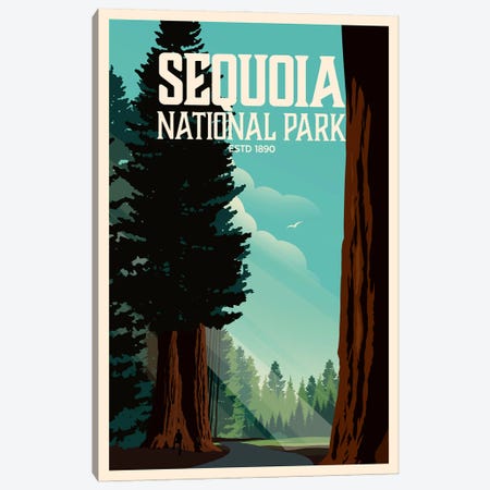 Sequoia National Park Canvas Print #SIC31} by Studio Inception Canvas Art Print