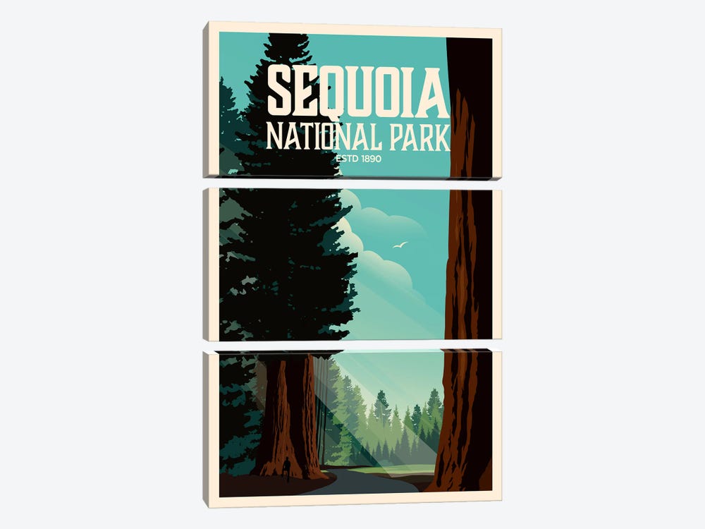 Sequoia National Park by Studio Inception 3-piece Art Print