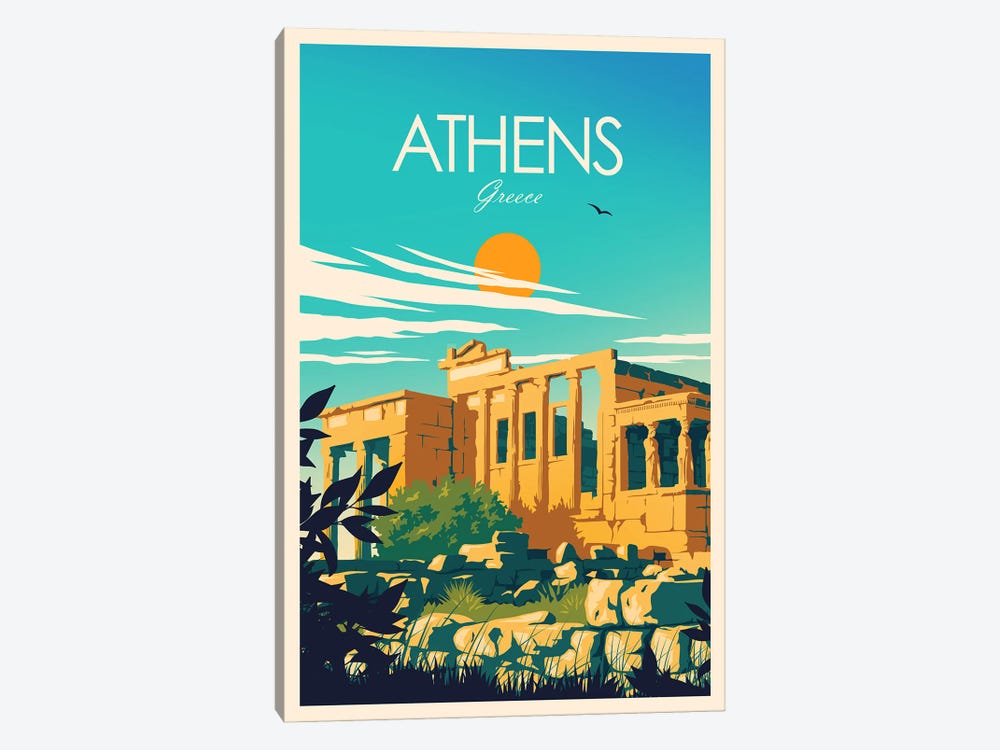 Athens by Studio Inception 1-piece Canvas Artwork