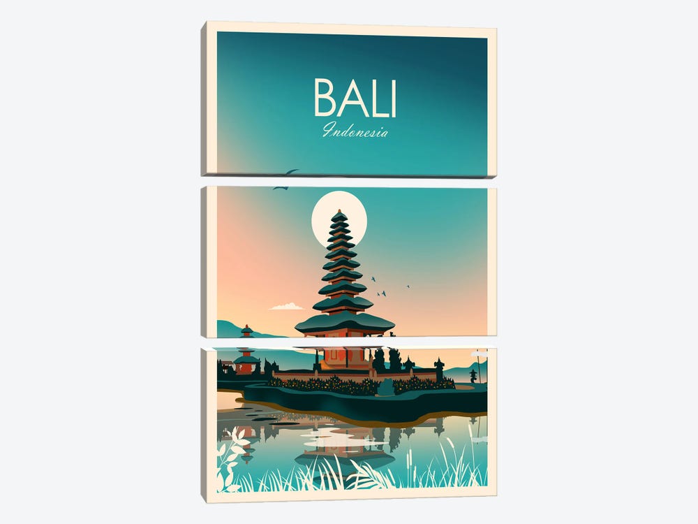 Bali by Studio Inception 3-piece Art Print