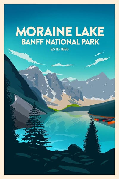 Alberta: Moraine Lake Banff National Park by Studio Inception