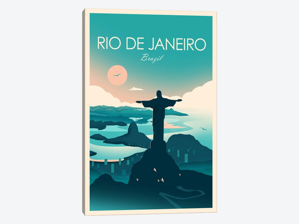 Rio De Janeiro by Studio Inception 1-piece Art Print