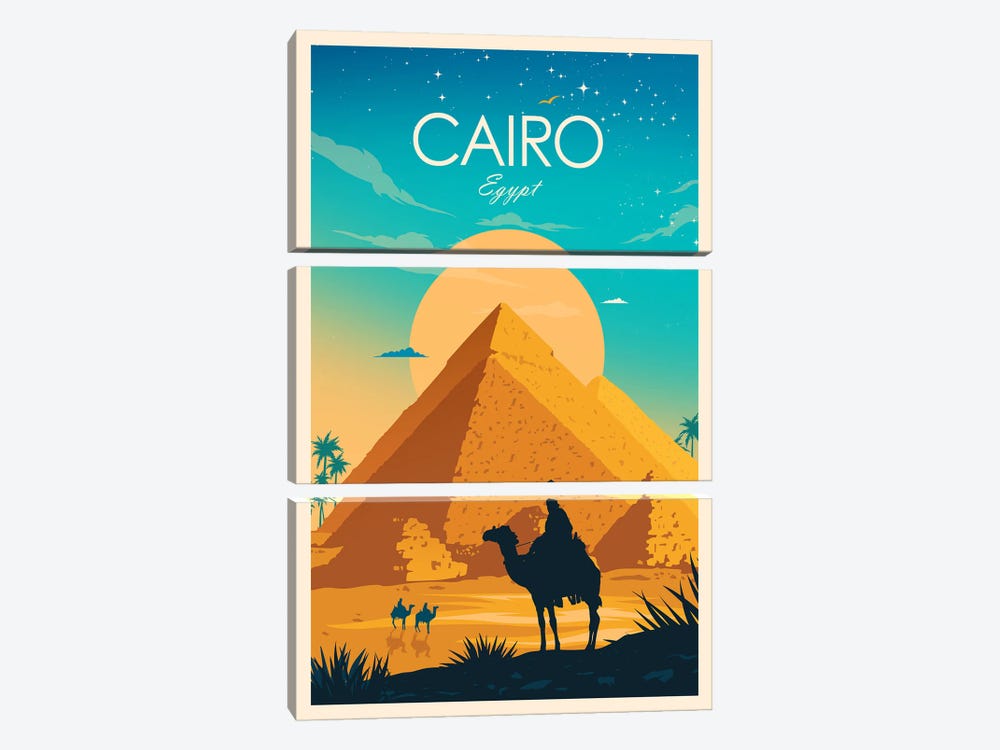 Cairo by Studio Inception 3-piece Canvas Wall Art