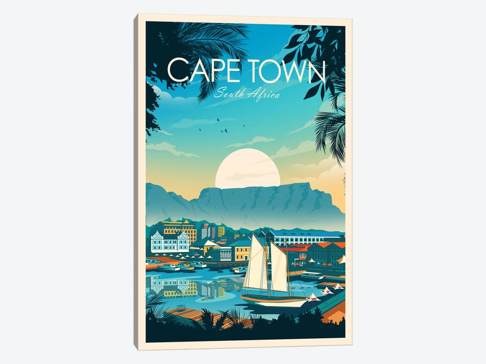 Cape Town by Studio Inception 1-piece Canvas Art Print