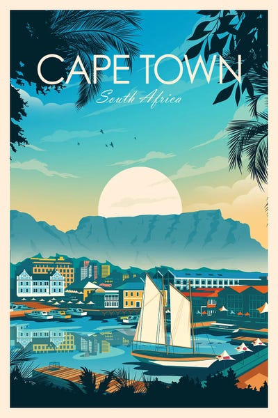 Sailboats: Cape Town by Studio Inception
