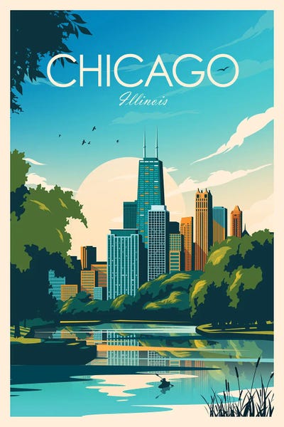 Landmarks & Attractions: Chicago by Studio Inception
