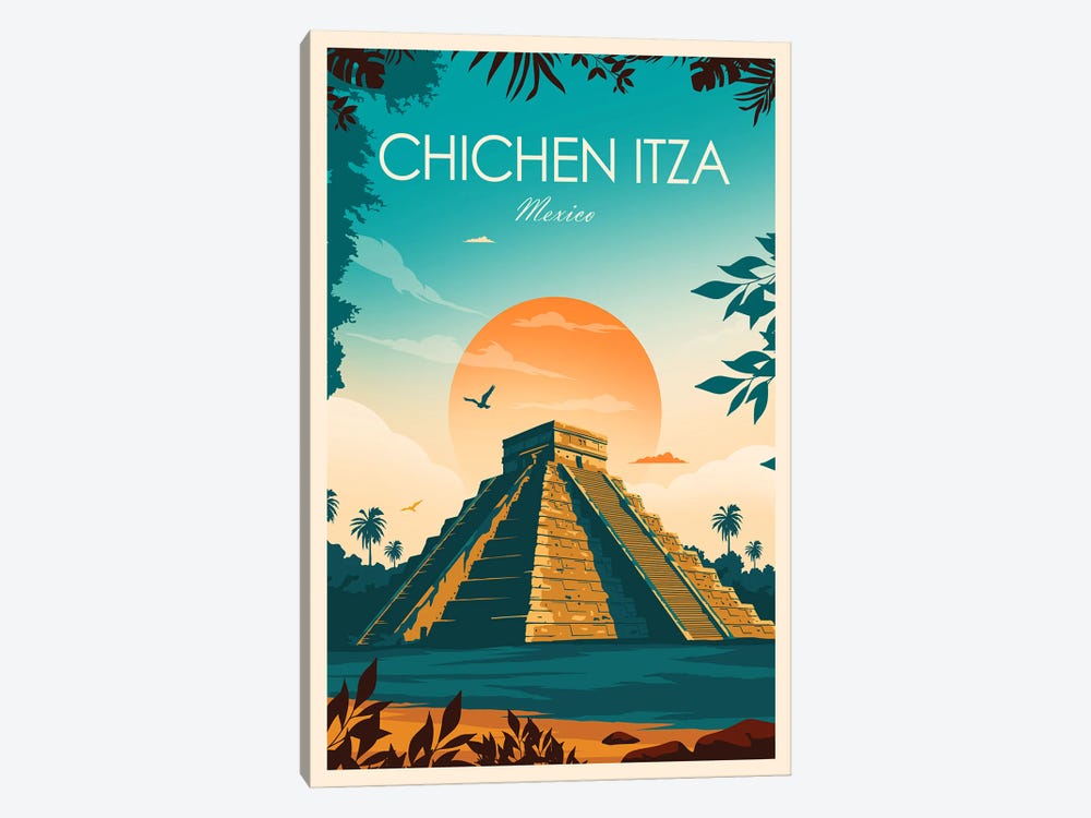 Chichen Itza by Studio Inception 1-piece Canvas Print
