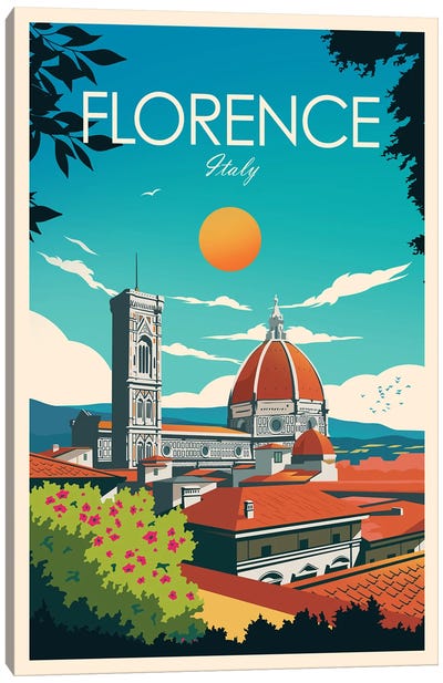 Florence Canvas Art Print - Tuscany Art