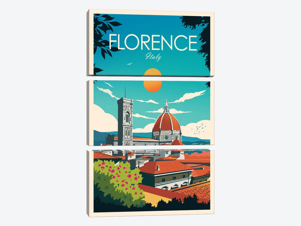 Florence by Studio Inception 3-piece Canvas Print